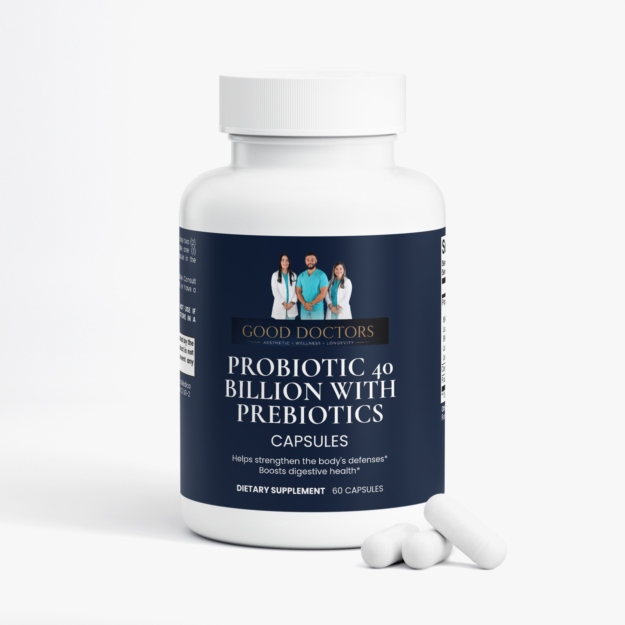 Probiotic 40 Billion with Prebiotics